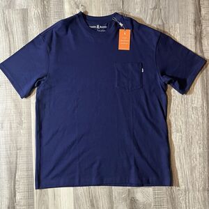 NWT Psycho Bunny Shirt Men 6 Large Blue Clyde Relaxed Pocket Casual MSRP $70